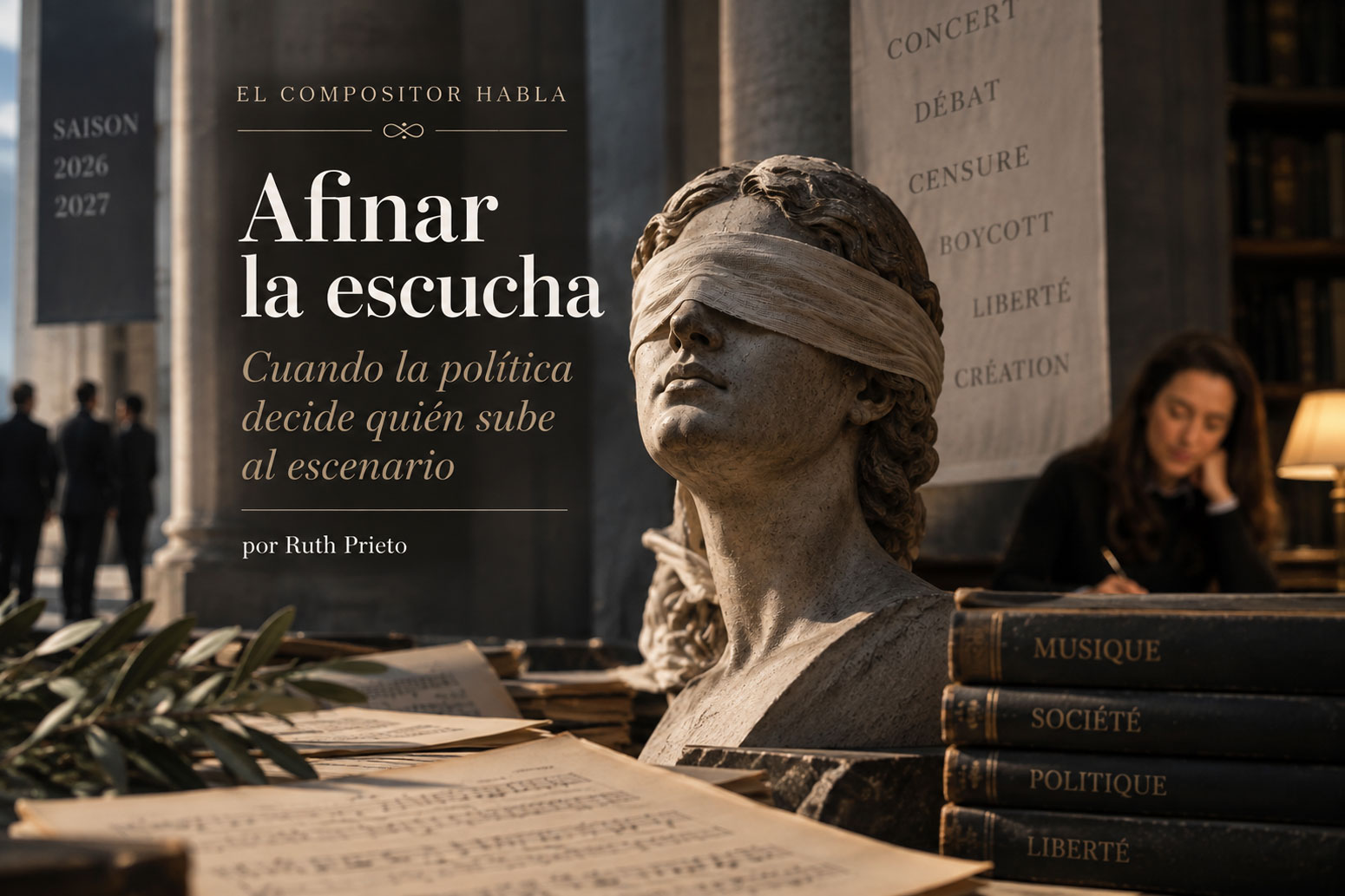 Cuando la pol�tica decide qui�n sube al escenario